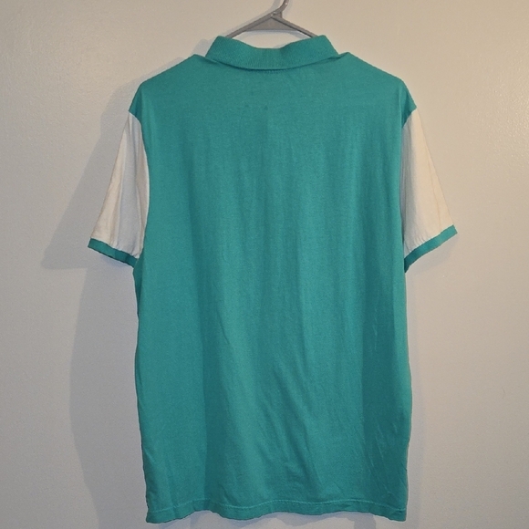 U.S. Polo Assn. Blue and Green Polo Shirt LOT L - Picture 7 of 7